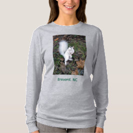 Brevard White Squirrel - Long Sleeved T-Shirt