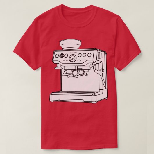 Breville Barista Express-Aufkleber T-Shirt (Design vorne)