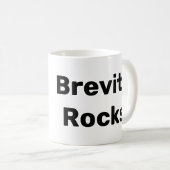 Brevity Rocks - Verlassen Tasse (VorderseiteRechts)