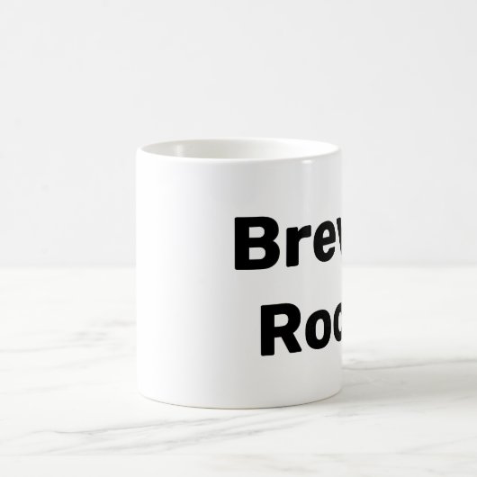 Brevity Rocks - Verlassen Tasse (Mittel)