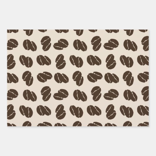 Brew & Bean 3 Geschenkpapier Set (Vorderseite 2)