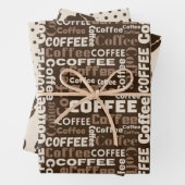 Brew & Bean 3 Geschenkpapier Set (Beispiel)