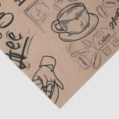 Brew Bliss Coffee Art Seidenpapier (Detail)