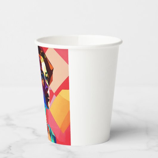 "Brew Bliss: Elegante Cup Collection" Pappbecher (Links)