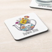 Brew Bliss Teapot Getränkeuntersetzer (Linke Seite)