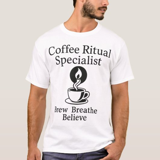 Brew Breathe Glaube T-Shirt (Vorderseite)