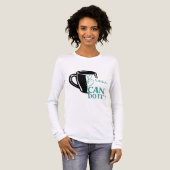 Brew Can Do It Coffee Motivation Self Care  Tri-Blend Shirt (Vorderseite voll)