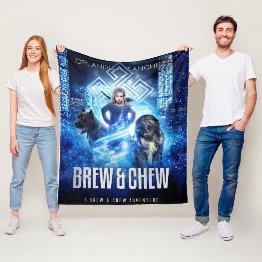 Brew & Chew Fleecedecke (Beispiel)