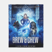 Brew & Chew Fleecedecke (Vorderseite)