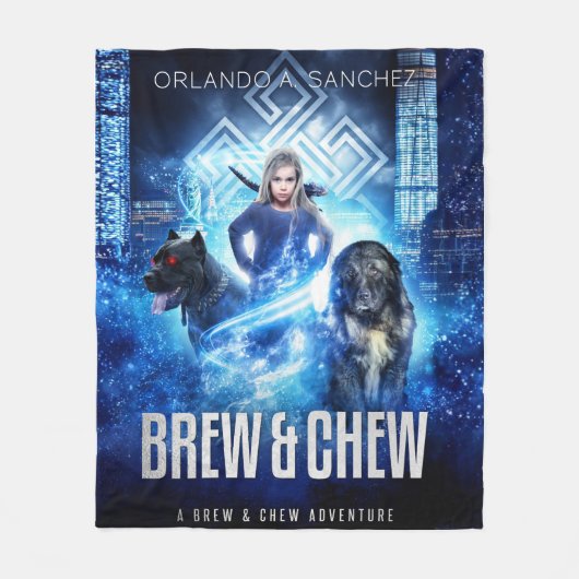 Brew & Chew Fleecedecke (Vorderseite)