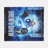 Brew & Chew Fleecedecke (Vorderseite (Horizontal))