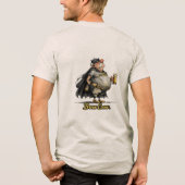 Brew Crew Beer Superheld Lustiger Tee (Rückseite)