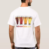 Brew-Crew mit großer des Logos Rückseite an T-Shirt (Rückseite)