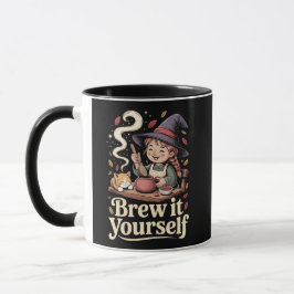 Brew es dir selbst gemütliche TeeHexe Tasse