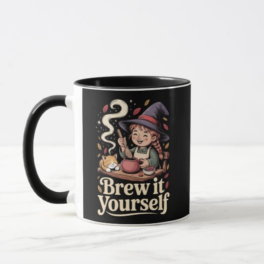 Brew es dir selbst gemütliche TeeHexe Tasse (Links)
