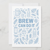 Brew kann es dankeskarte (Vorderseite)