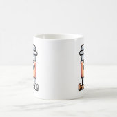 Brew kann es schaffen! Niedlicher Kaffeepull Kaffeetasse (Mittel)