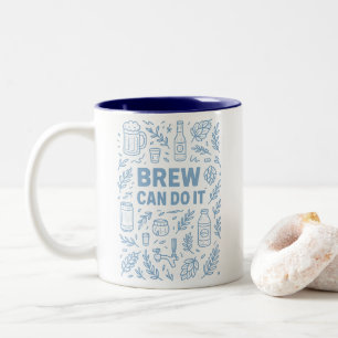 Brew kann es zweifarbige tasse