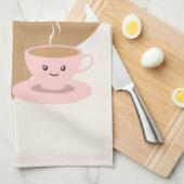 Brew-Liebe! Kaffee-Tassen Handtuch (Viertel Falte)
