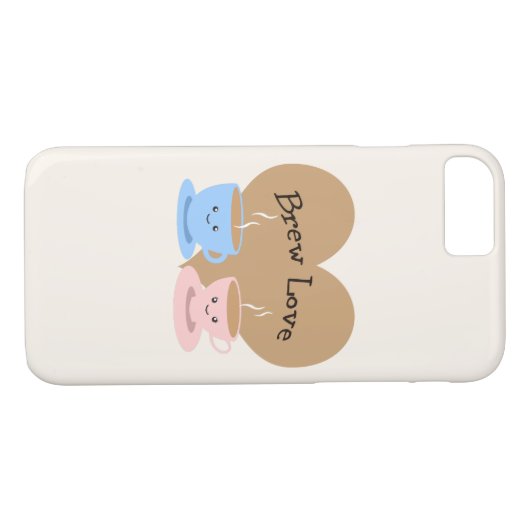 Brew Liebe! Kaffeemugs Case-Mate iPhone Hülle (Rückseite (Horizontal))