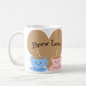 Brew Liebe! Kaffeemugs Kaffeetasse (Links)