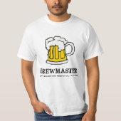 Brew-Meister - Brauenfirmenbier-Tasse T-Shirt (Vorderseite)