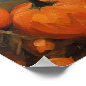 Brew & Midnight Meow | Halloween Hexe Poster (Ecke)