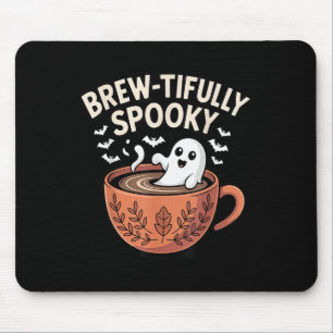 Brew-mütig Spuk ghoful-Kaffeehaus Mousepad