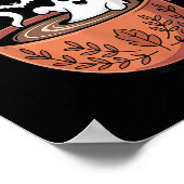 Brew-mütig Spuk ghoful-Kaffeehaus Poster (Ecke)