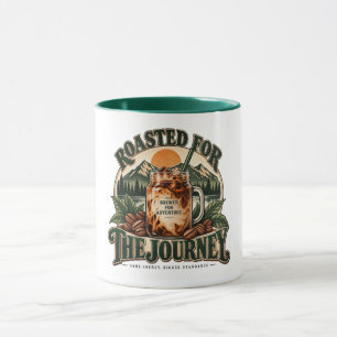 Brew Roam Repeat Vintage Eiskaffee Berg Tasse