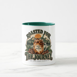 Brew Roam Repeat Vintage Eiskaffee Berg Tasse