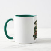 Brew Roam Repeat Vintage Eiskaffee Berg Tasse (Links)