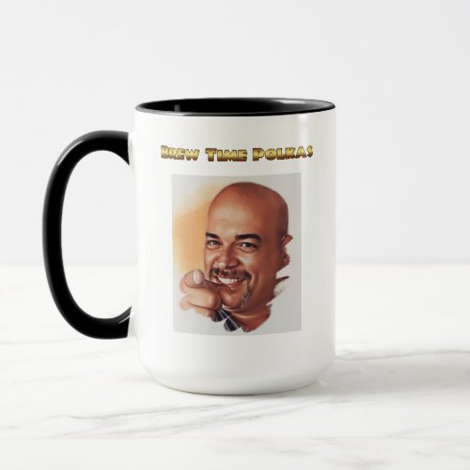 Brew Time Polkas Classic Tasse, 325 ml Tasse (Links)