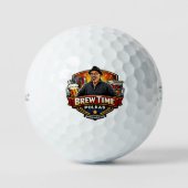 Brew Time Polkas Golfball (Vorderseite)