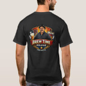 Brew Time Polkas T-Shirt (Rückseite)