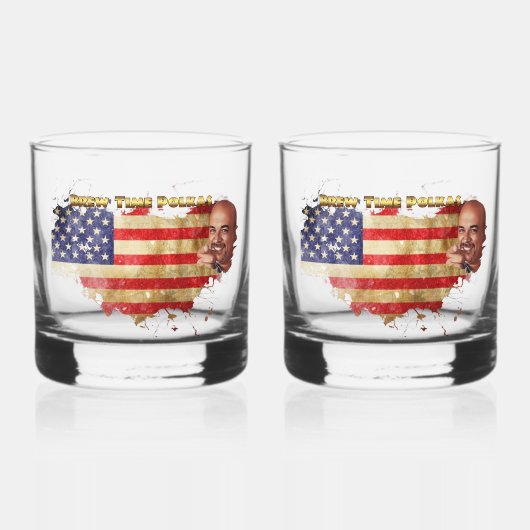 Brew Time Polkas Whiskyglas (Vorderseite)