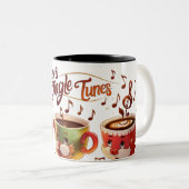 Brew- und Jingle-Melodien Zweifarbige Tasse (VorderseiteRechts)