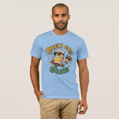 Brew und Skate Funny T - Shirt (Vorne ganz)