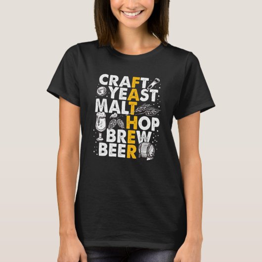 Brew Vater Ber Brewer Brewing Father Gift T-Shirt (Vorderseite)