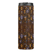 Brewed for [Name] — folk coffee (cocoa & slate) Thermosbecher (Rückseite)