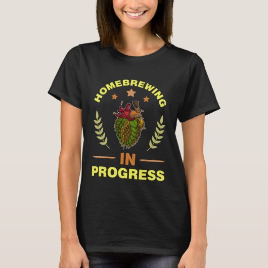 Brewer beer hops beer drinker brewery drinking 2 T-Shirt (Vorderseite)