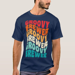 Brewer Vintag Retro 60er 70er 80er Vibes T-Shirt