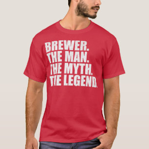 BrewerBrewer Familienname Brauer Nachname Brewer S T-Shirt