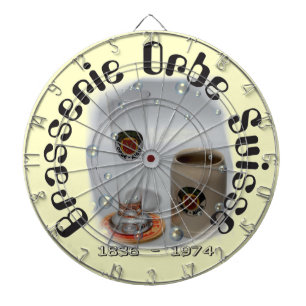 Brewerie Orbe, Orbe, Switzerland Dartscheibe