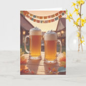 Brewery Birthday Wishes Karte (Gelbe Blume)
