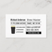 Brewery Production Equipment | Beer Visitenkarte (Rückseite)