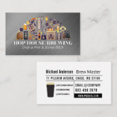 Brewery Production Equipment | Beer Visitenkarte (Vorne/Hinten)
