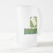 Brewfest Bier-Tasse Mattglas Bierglas (VorderseiteRechts)