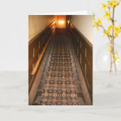 "Brewhouse-Treppe" - Wohlfühlen Karte (Gelbe Blume)