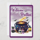 Brewing A Baby Invitation Einladung (Rückseite)